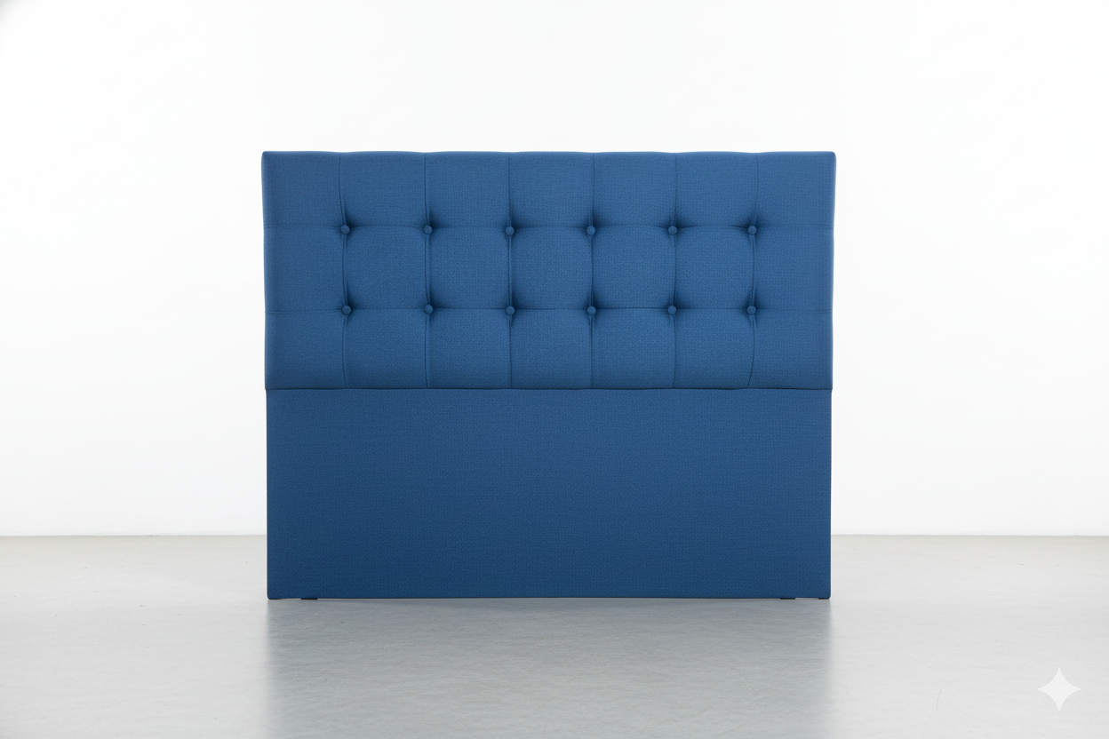 Espaldar Cuadrado Azul Marino